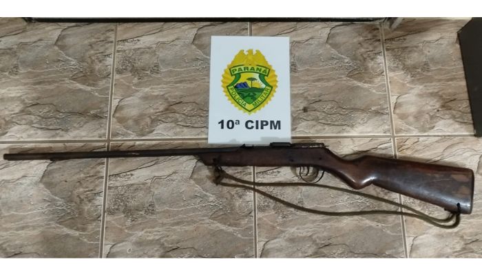 Rio Bonito do Iguaçu – Homem tem lesão grave na mão após cano de espingarda explodir